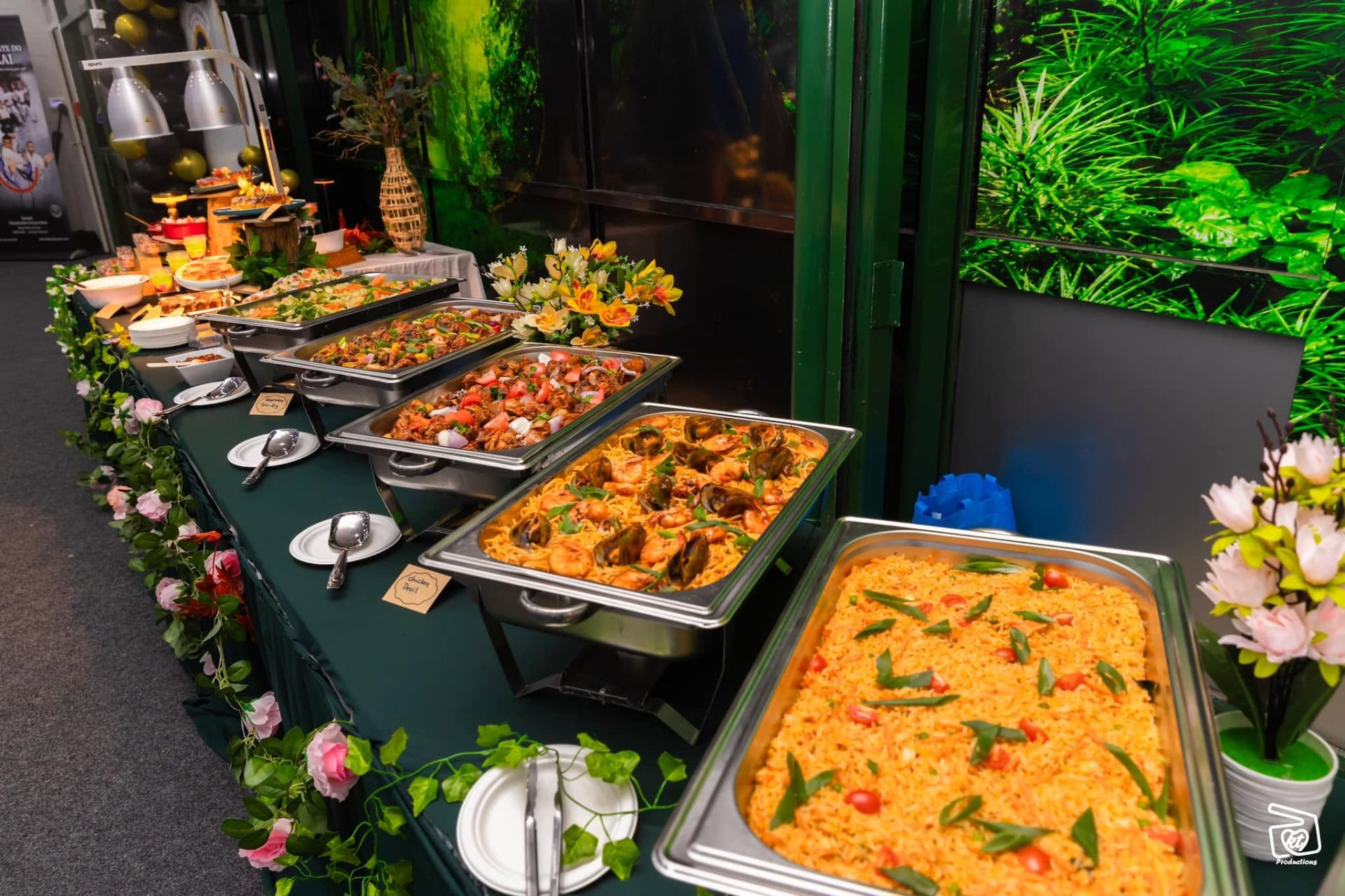 Auckland Karate Federation Prize Giving 2024 — 80 Guests · Buffet Line catered by Pranitha Foods Catering