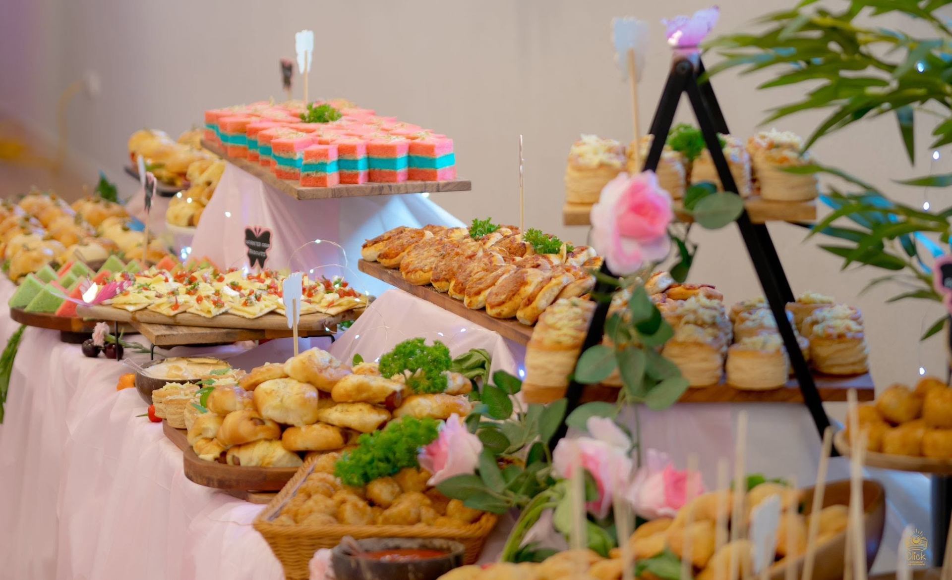 Girl's Sweet 16 — 55 Guests · Celebration Buffet catered by Pranitha Foods Catering